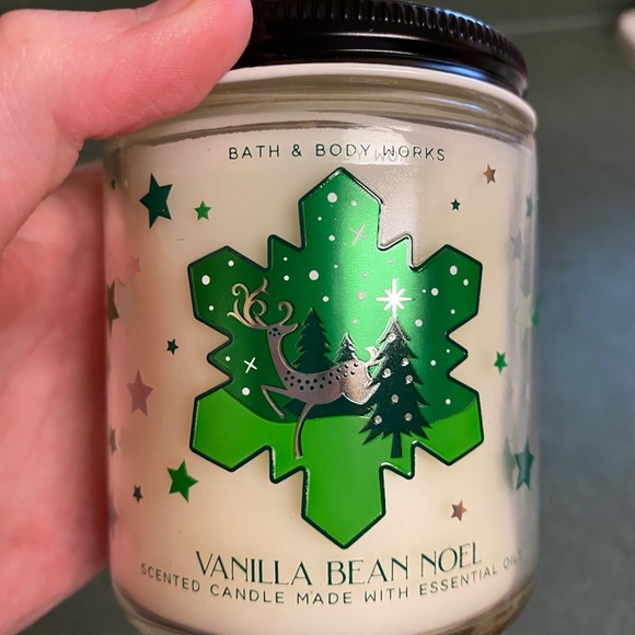 Vanilla bean Noel candle